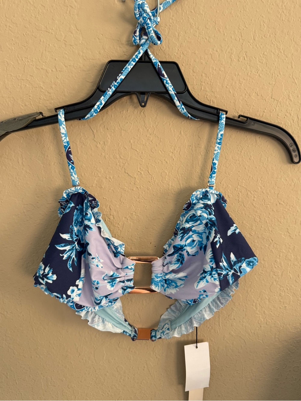 Nanette Lepore Cream and Black Branded Hang Tag